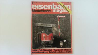 hel EisenbahnModellbahn Magazin Zeitschrift 7 1985